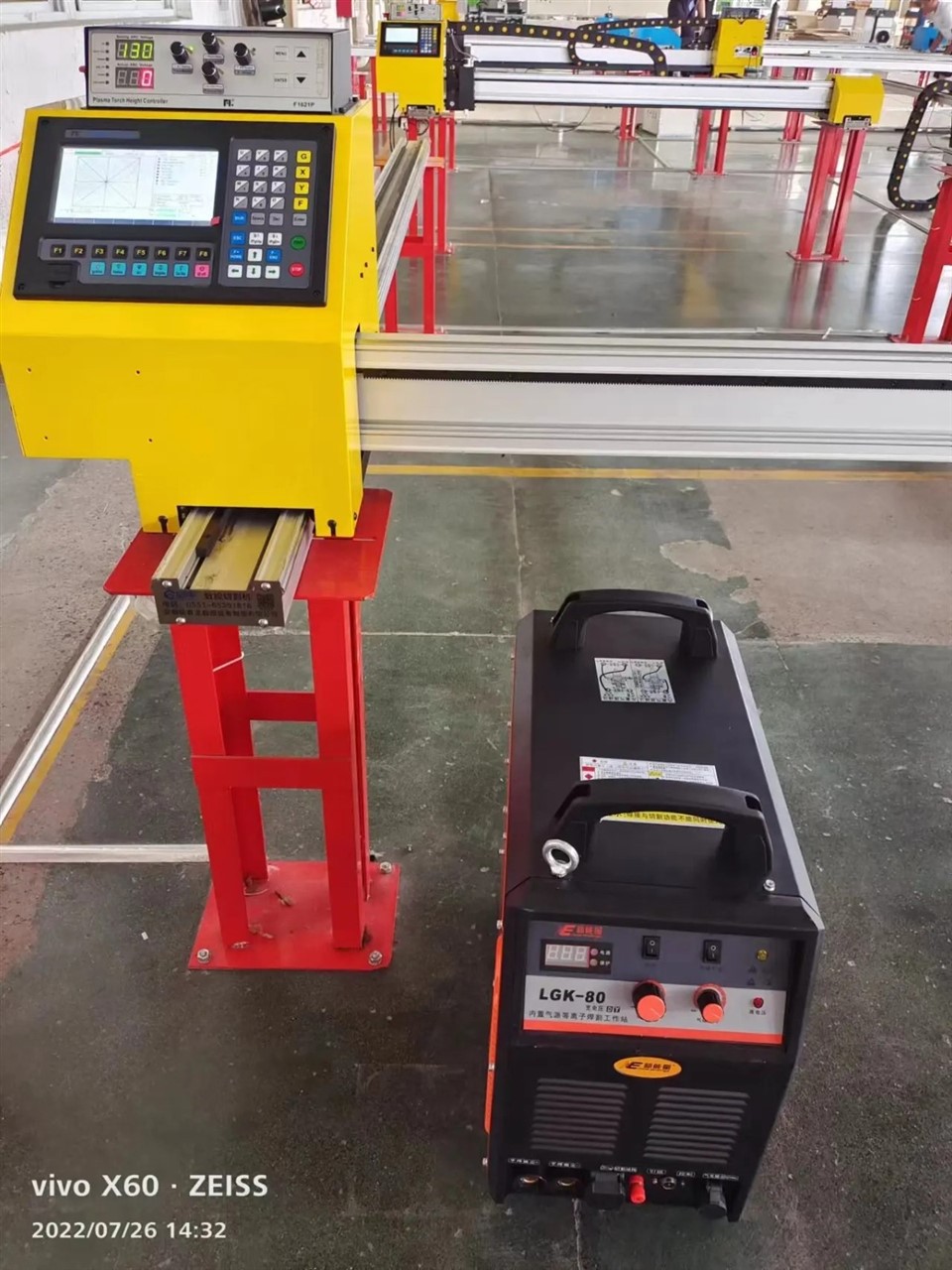 CNC Plasma Cutting Machine For Cutting Iron Stainless Steel Plasma Cutter