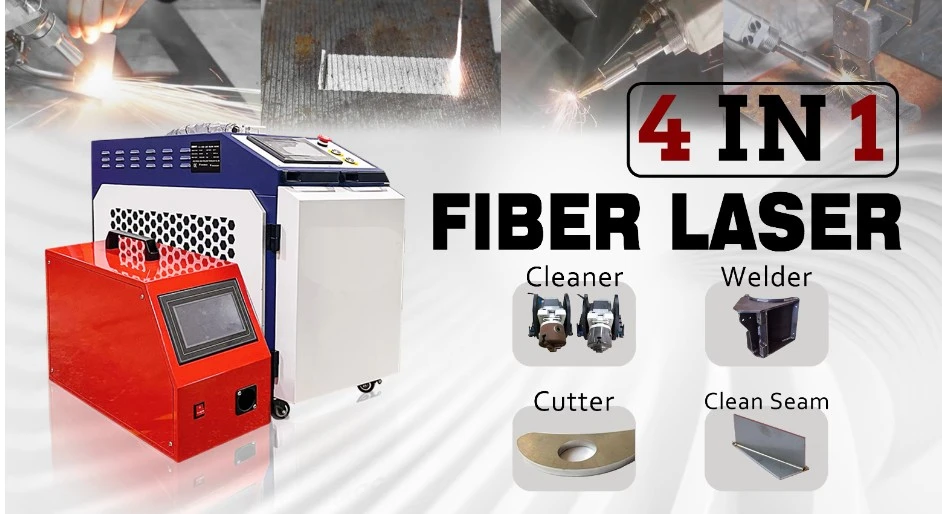 Portable Handheld Fiber Laser Welding Cutting Cleaning Machine